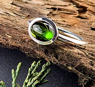 Ring mit grünem Turmalin