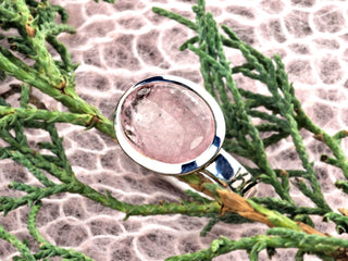 Ring "Morgenlicht" mit echtem Morganit