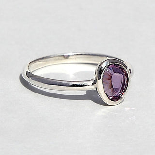 Ring "Feines Funkeln" mit echtem Amethyst