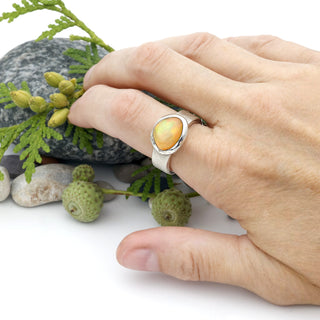Ring mit äthiopischem Opal