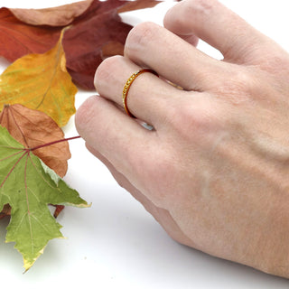 Ring mit einer Spur von Citrin