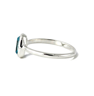 Ring "Feines Funkeln" mit echtem Topas