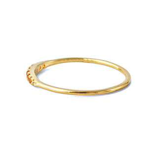 Ring mit einer Spur von Citrin