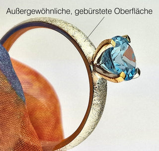 Ring mit blauem Topas