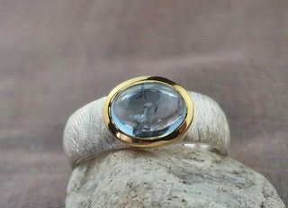 Ring "Klarwasser" mit einem Aquamarin