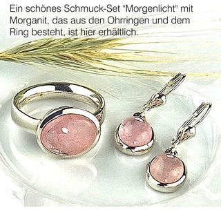 Ohrringe "Morgenlicht" mit echtem Morganit