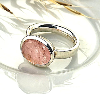 Ring "Morgenlicht" mit echtem Morganit