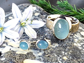 Ring mit einem Aquamarin
