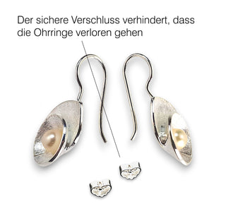 Ohrringe "Lotusschnecke"