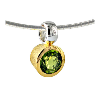 Anhänger mit echtem Peridot