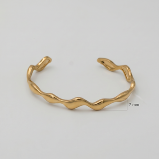 Armreif "Wave Line"
