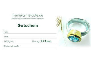 Geschenkgutschein im Wert von 25 Euro