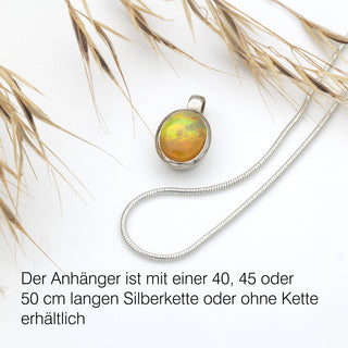 Anhänger mit äthiopischem Opal