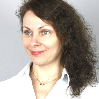 Collier mit Mondstein, Labradorit und Iolith