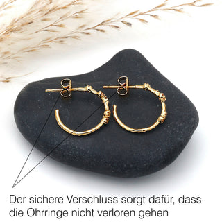 Ohrringe "Streuung der Sterne" mit Citrin