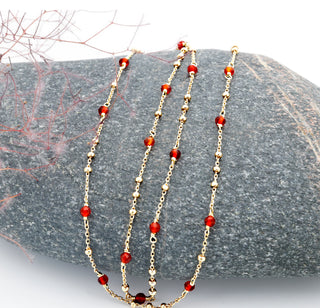 Collier "Flamenco" mit Carneol