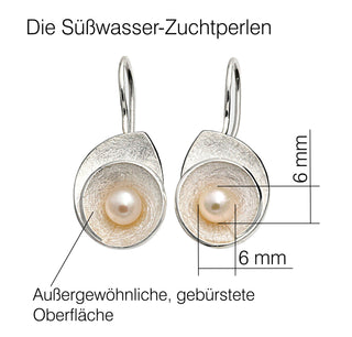 Ohrringe "Lotusschnecke"