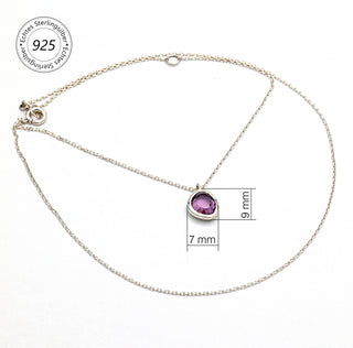 Anhänger "Feines Funkeln" mit echtem Amethyst