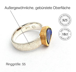 Ring „Das Mysterium der Erde“ mit einem Boulder-Opal