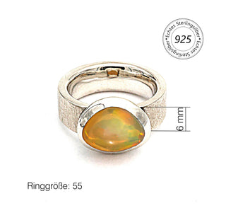 Ring mit äthiopischem Opal
