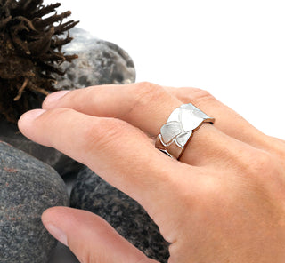 Ring "Modern", breit