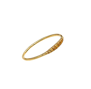 Ring mit einer Spur von Citrin