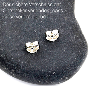 Ohrhänger "Blaustern" mit echtem Topas