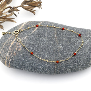 Armband "Flamenco" mit Carneol