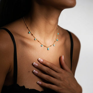 Kette mit Amazonit