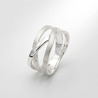 Dreireihiger Ring