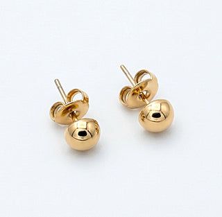 Ohrstecker „Goldener Mond”