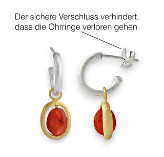 Ohrhänger "Naturklang" mit Carneol