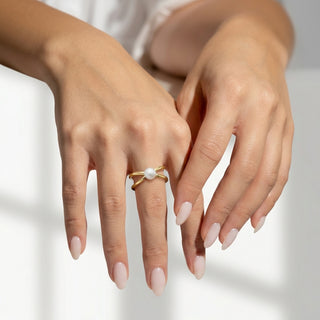 Ring mit Perle