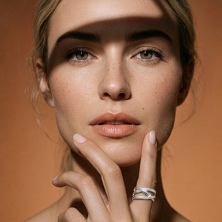Dreireihiger Ring