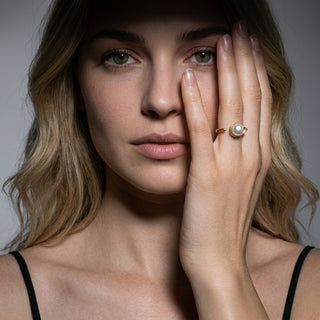 Ring mit Perle