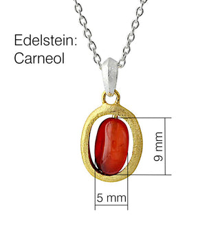 Collier "Naturklang" mit Carneol