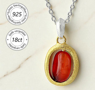 Collier "Naturklang" mit Carneol