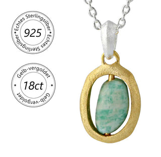 Collier "Naturklang" mit Amazonit