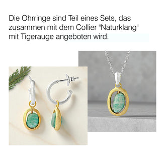 Ohrhänger "Naturklang" mit Amazonit