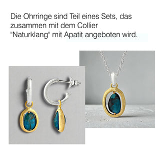 Ohrhänger "Naturklang" mit Apatit