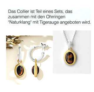 Collier "Naturklang" mit Tigerauge